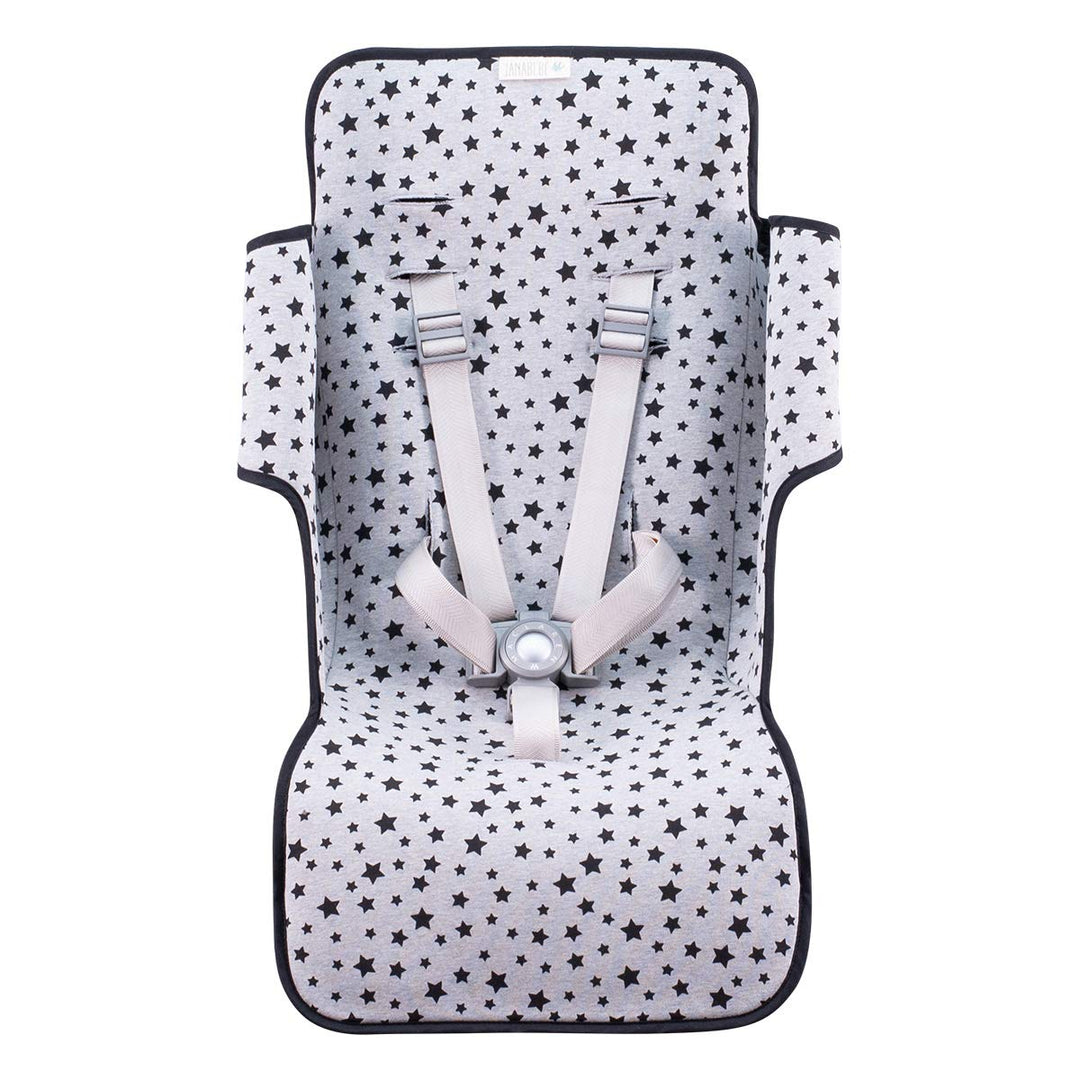 JYOKO KIDS Sitzauflage für Kinderwagen Kompatibel mit Maclaren Quest, Techno Twin, Triumph XT, 100%