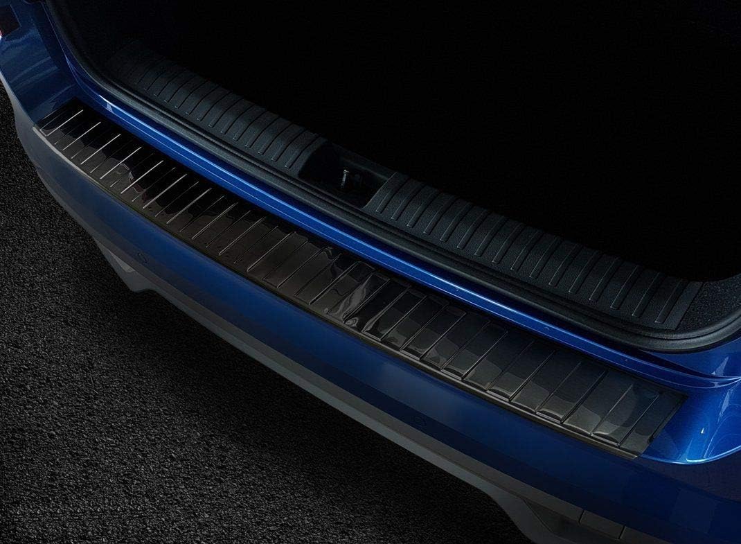 Ladekantenschutz aus Edelstahl in anthrazit mit 3D Abkantung passend für Skoda Kamiq ab 2019-2023 AZ