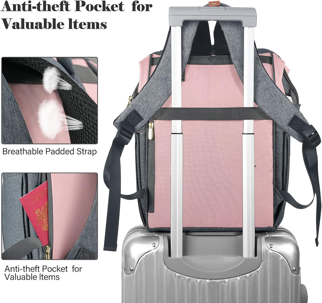 Rucksack Damen für Schule Laptop Rucksack 15,6 Zoll Schulrucksack Mädchen Teenager Daypack Wasserdic