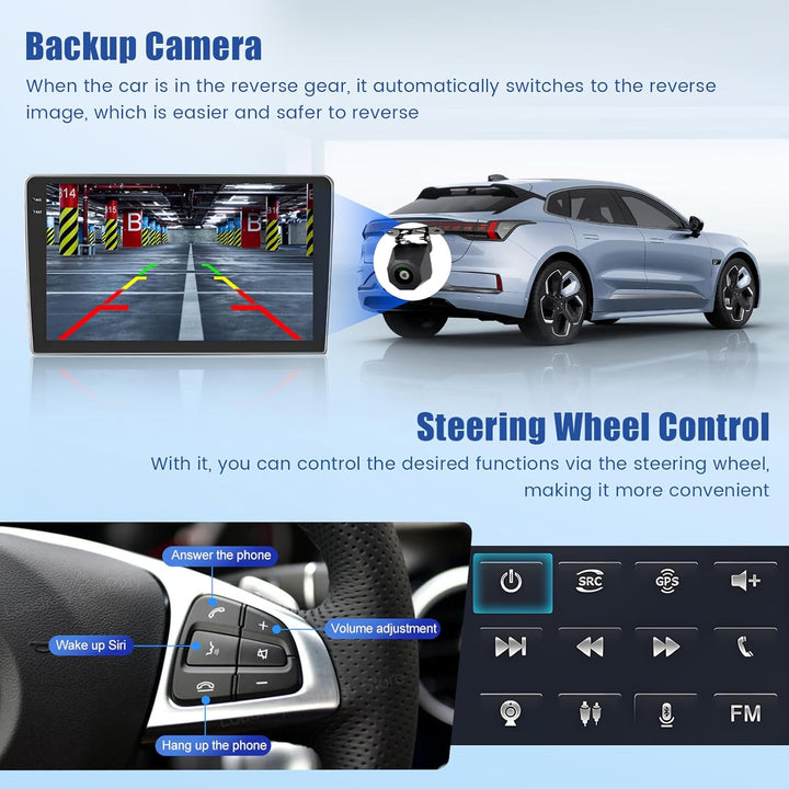 [4G+64G] Inefala Android 15 Autoradio für FIAT Bravo 2008-2013 mit Wireless Carplay Android Auto, 9