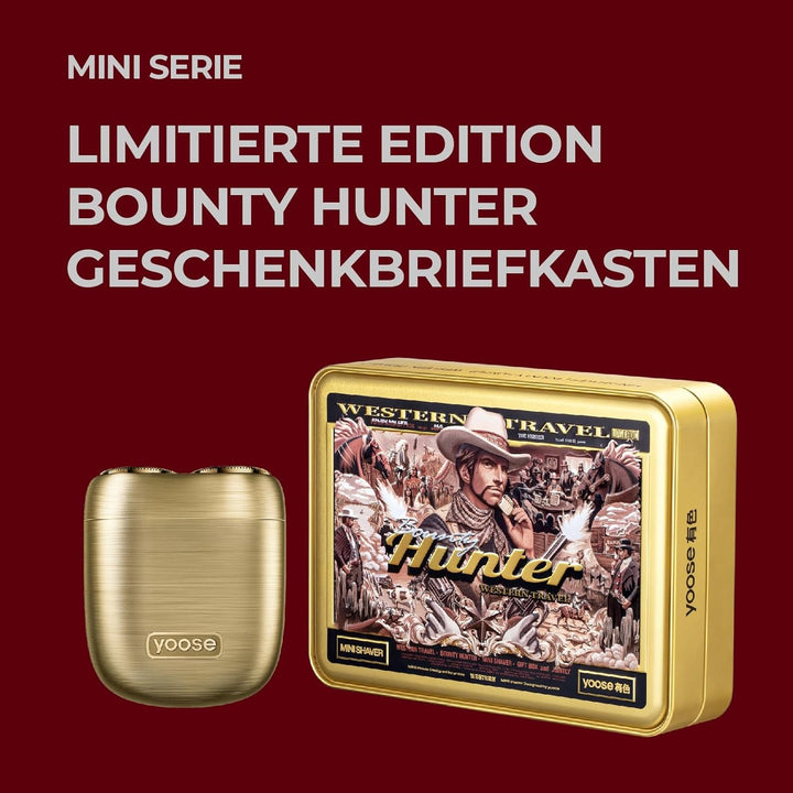 yoose Rasierer Herren Elektrisch, Tragbarer Rasierer Herren (Nass/Trocken), IPX7 wasserdicht mit USB