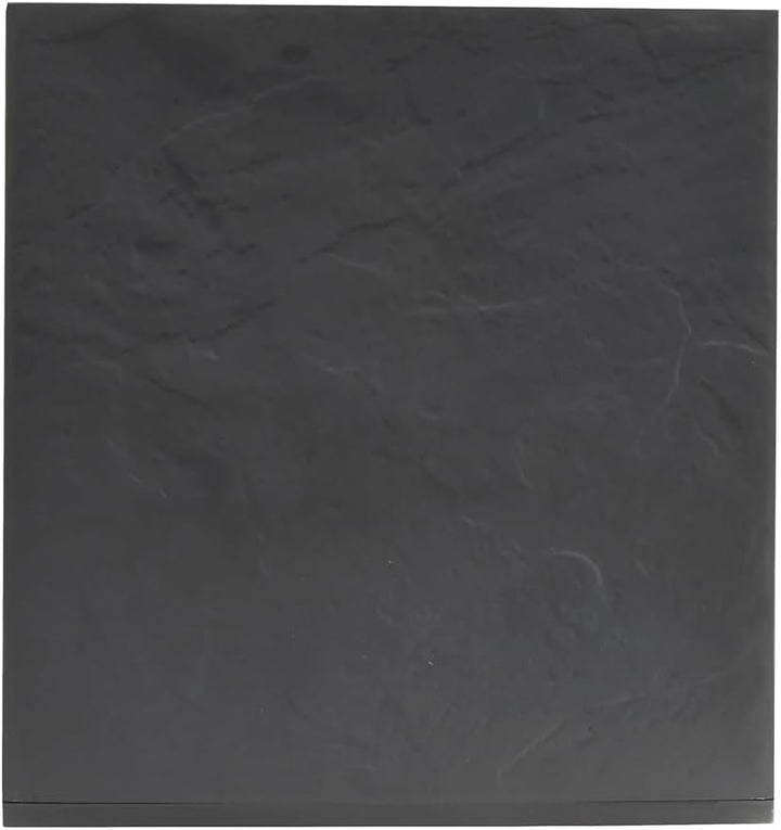 EDA Kunststoff Übertopf VOLCANIA "Steindekor" anthrazitgrau - 99,5 x 39,5 x 43,5 Grau / Anthrazit, G