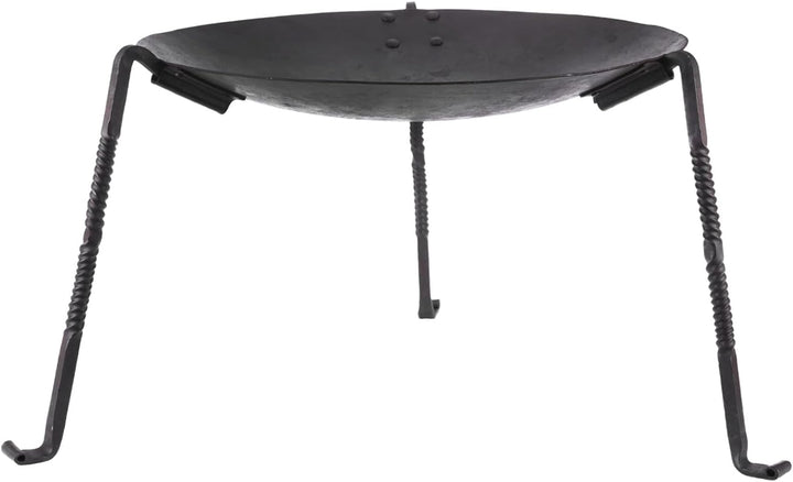 Ulfberth Robuste Feuerschale mit abnehmbaren Standbeinen aus 2mm starkem Stahl! 1A Qualität