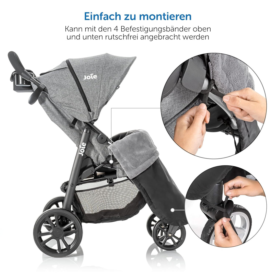 Zamboo Universal Decke für Kinderwagen und Buggy - wasserabweisende Outdoor Beindecke für Sportwagen