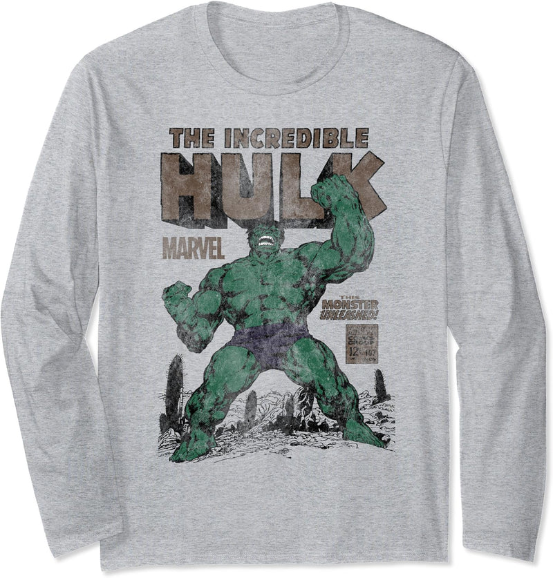 Marvel Hulk The Incredible Hulk Monster Unleashed Langarmshirt