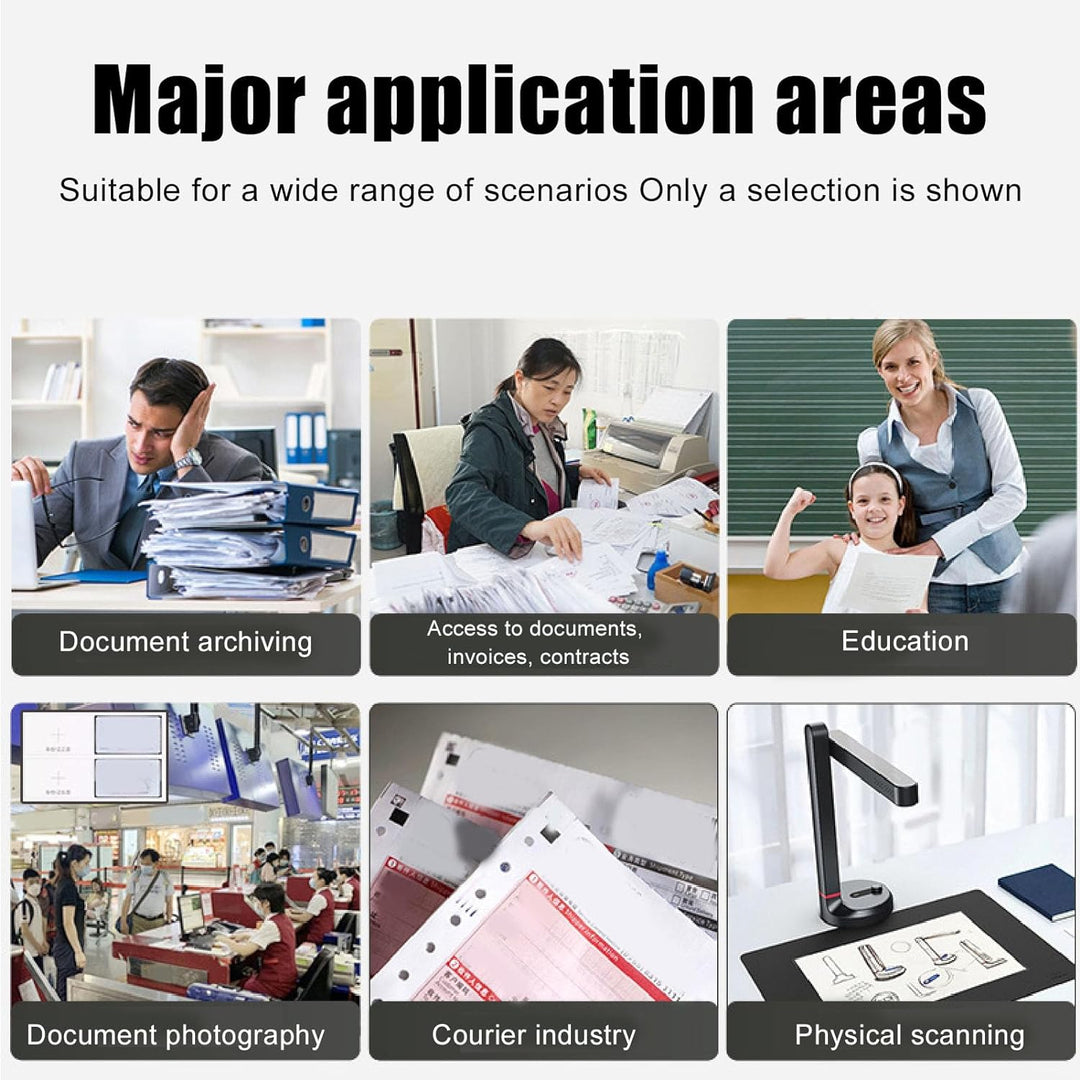 4K-USB-Dokumentenkamera, 16-MP-Webcam und Visualisierung, Bildumkehrung, Faltbar für Live-Demo, Webk