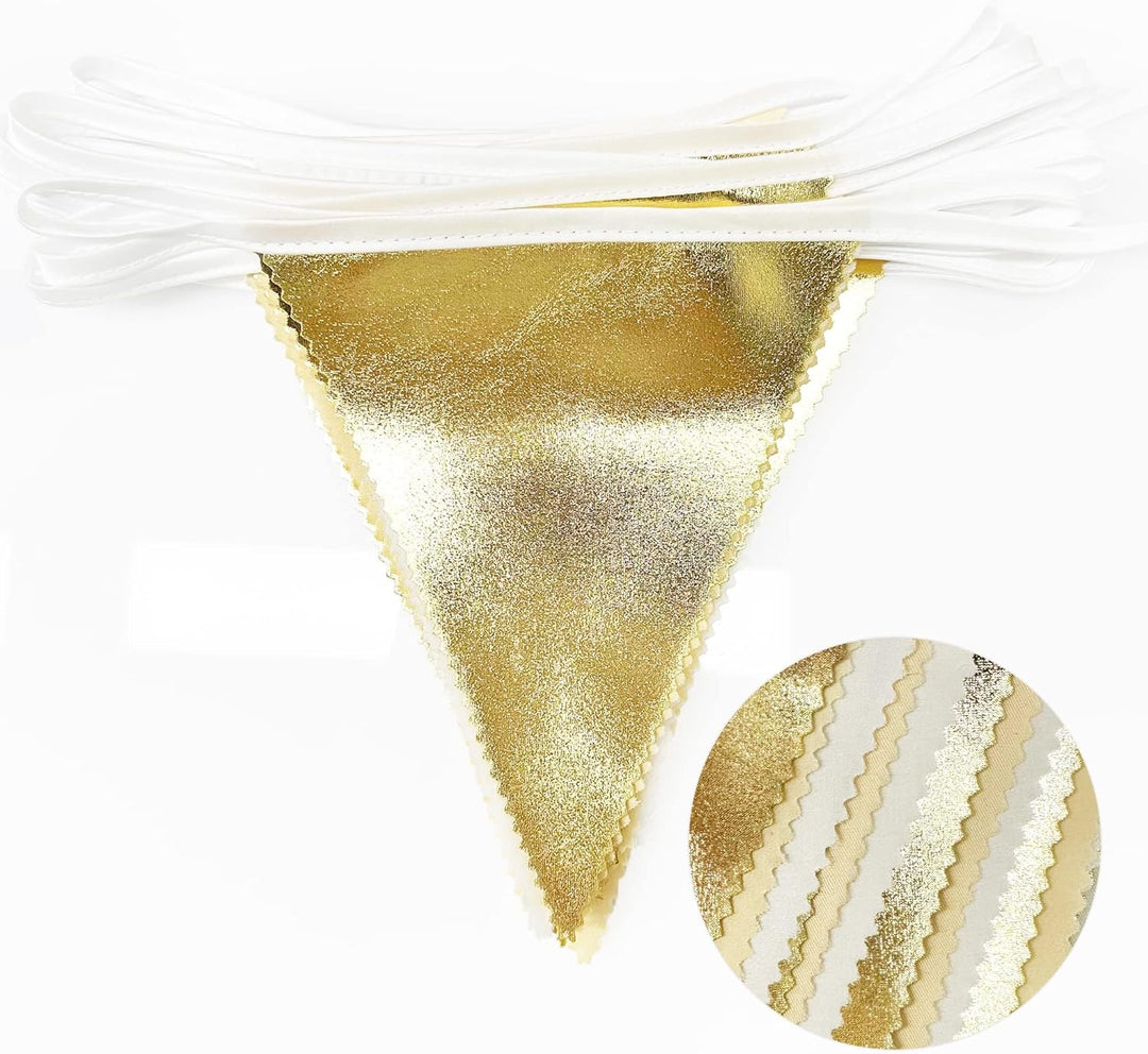 32Fuss Wimpelkette Banner Partydekoration Stoff dreieckige Flagge Wimpel Girlande Luftschlangen für