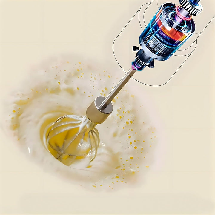 Retoo Stabmixer Set 1200W 15000 U/min Pürierstab mit Turbofunktion und 8 Geschwindigkeitsstufen Krag