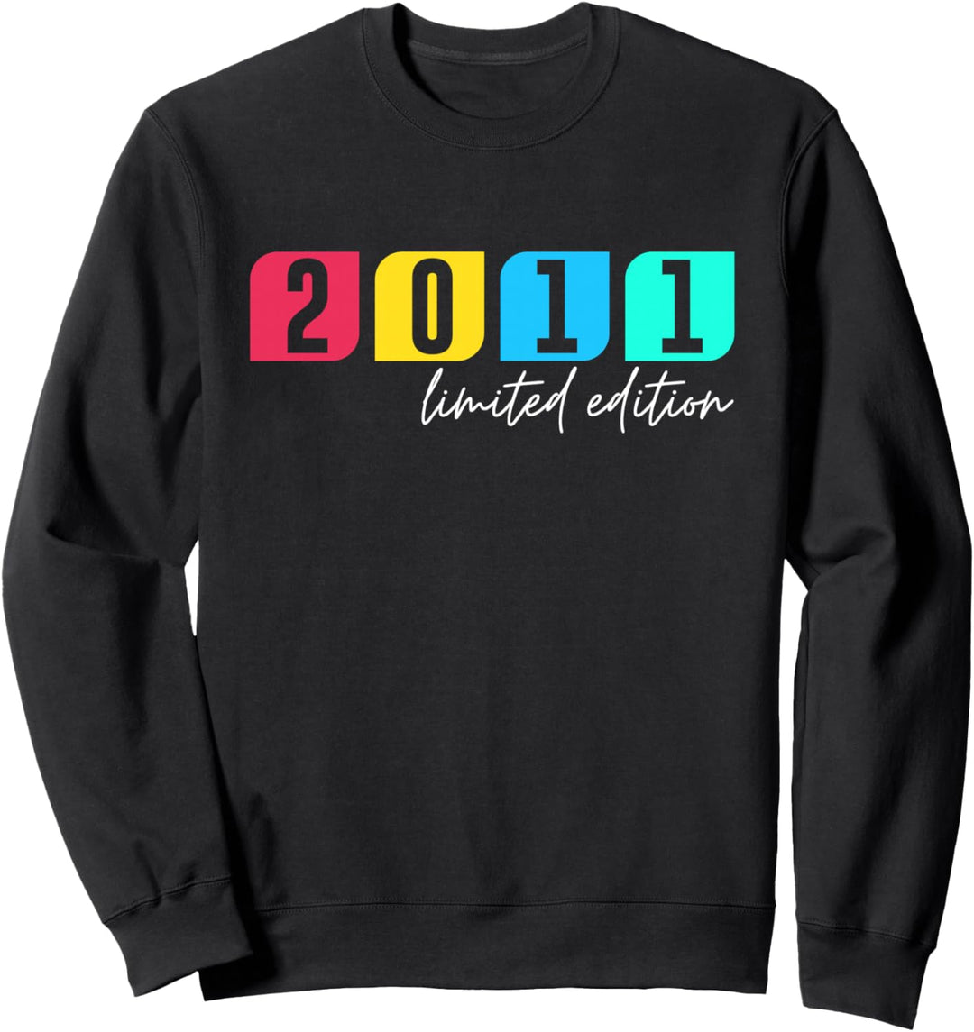 13. Geburtstag Junge Mädchen 13 Jahre 2011 Lustig Geschenk Sweatshirt
