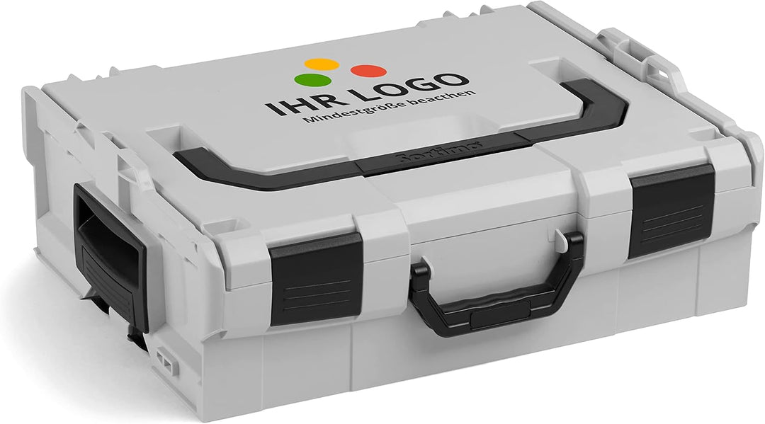 L-BOXX Sortimo L-Boxx Grau Werkzeugkoffer Set anpassbar mit Ihrem Logo | LBOXX 102 LBOXX 136 LBOXX 2
