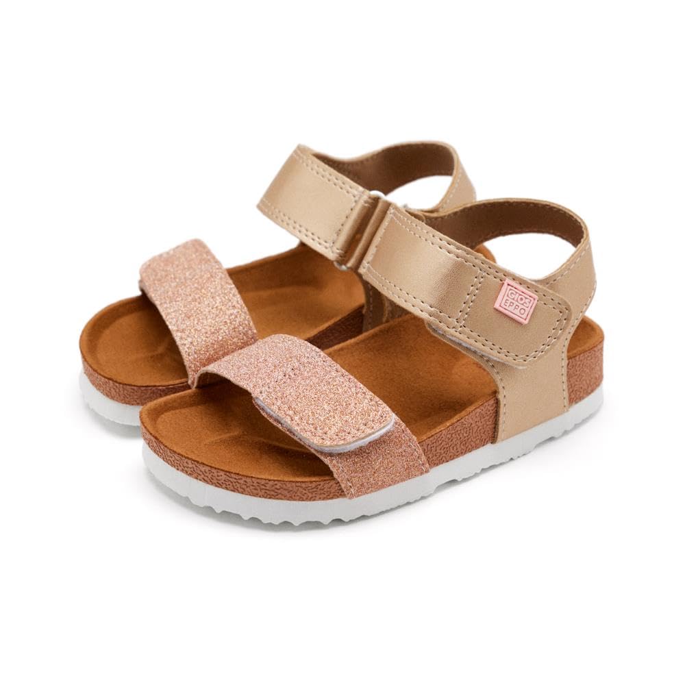 GIOSEPPO Mädchen Jabbeke Peeptoe Sandalen 26 EU Gold Cobre Cobre, 26 EU Gold Cobre Cobre