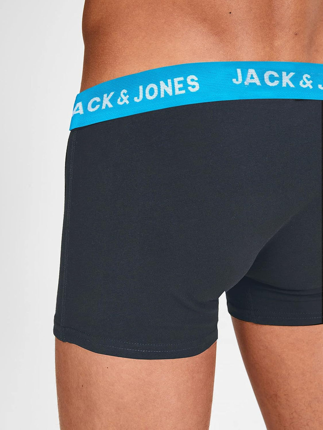 JACK &amp; JONES Male Shorts 5er-Pack Herrenunterwäsche in Grösse XS–XXL S Blau (Blue Heaven/Detail: Blu