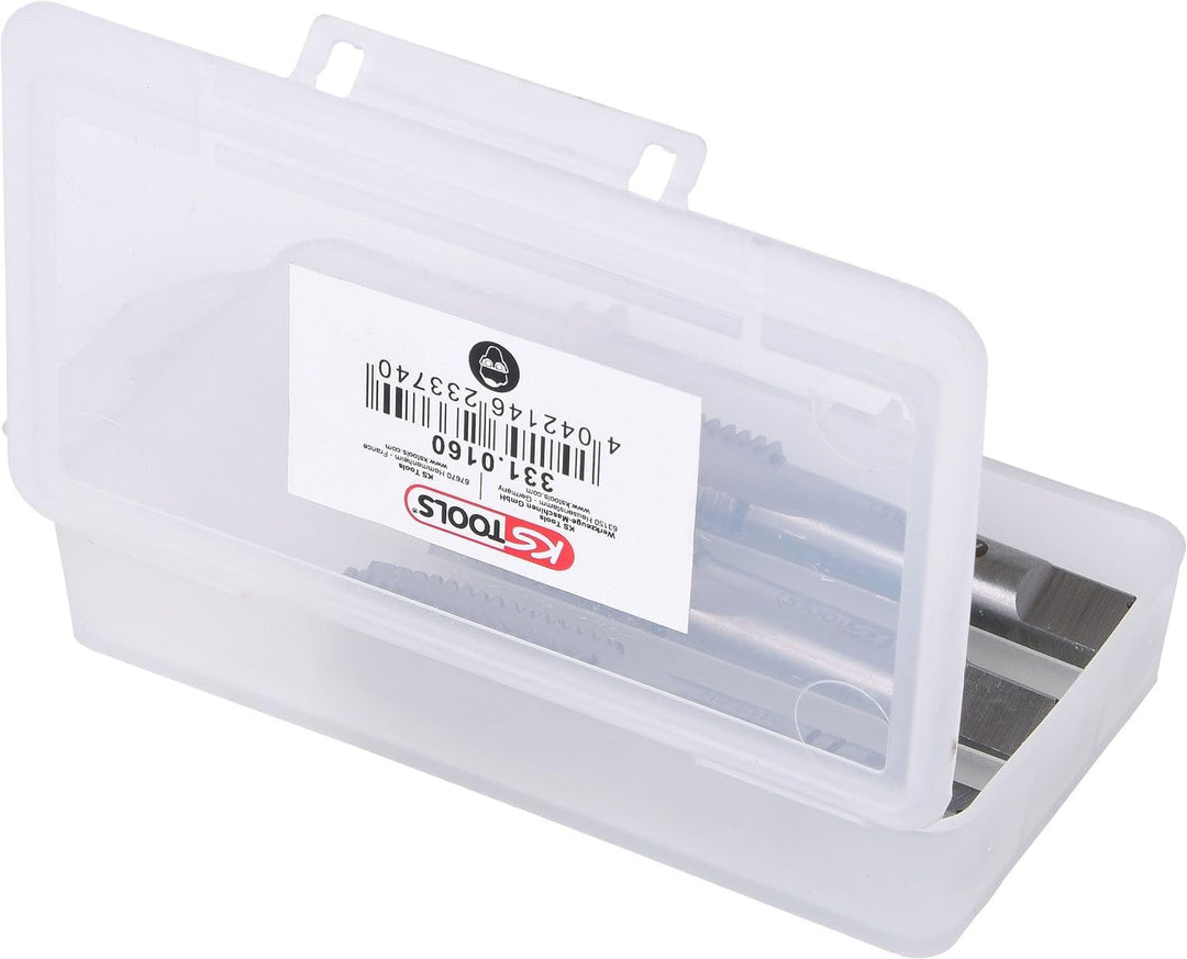KS Tools 331.0160 HSS Handgewindebohrer-Satz M, M16x2, 3-tlg. M16 x 2, M16 x 2