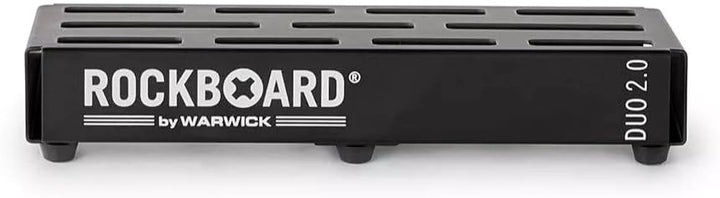 RockBoard DUO 2.0 Pedalboard with Gig Bag Schwarz, Schwarz