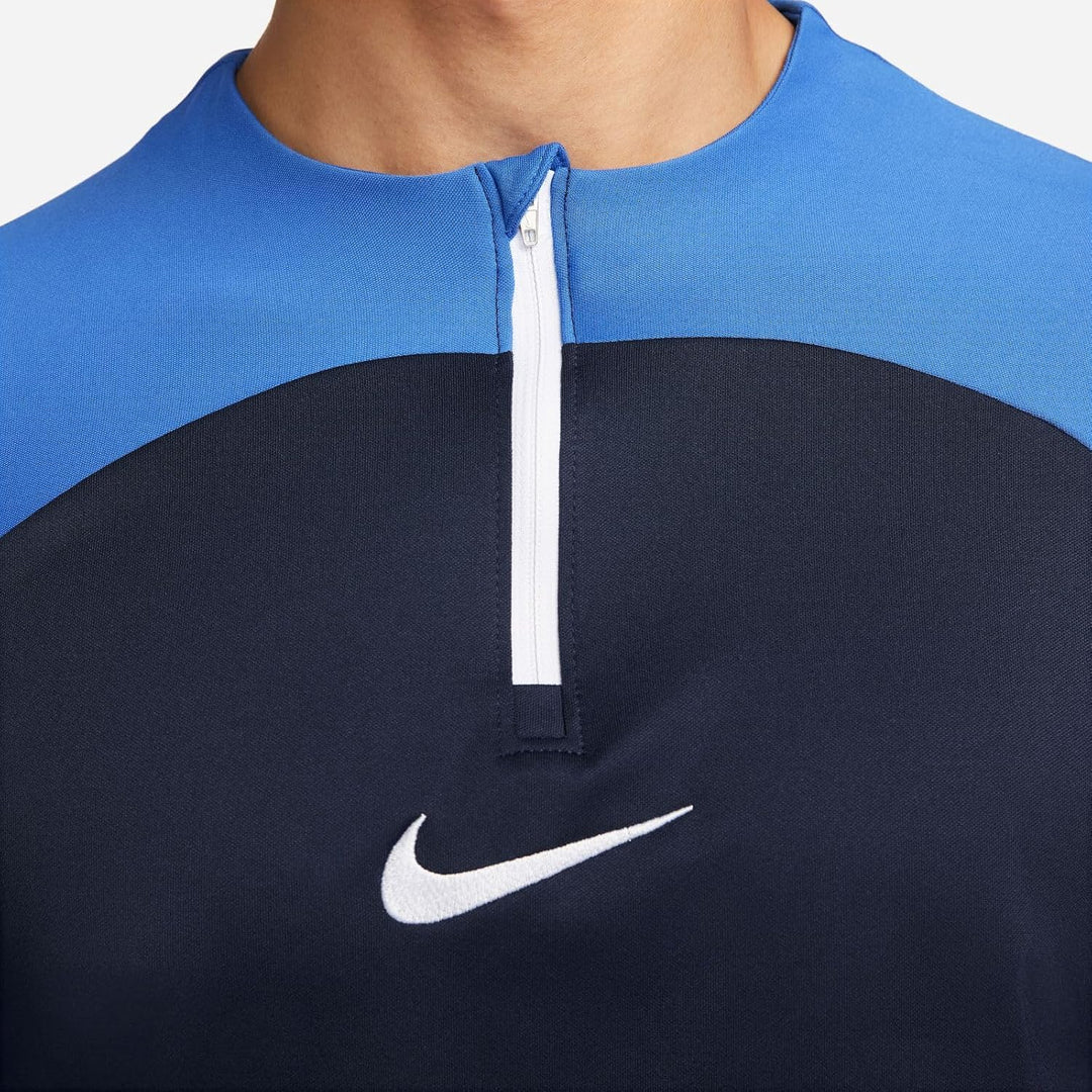 Nike Herren Academy Drill T-Shirt L Obsidian/Royal Blue/White, L Obsidian/Royal Blue/White