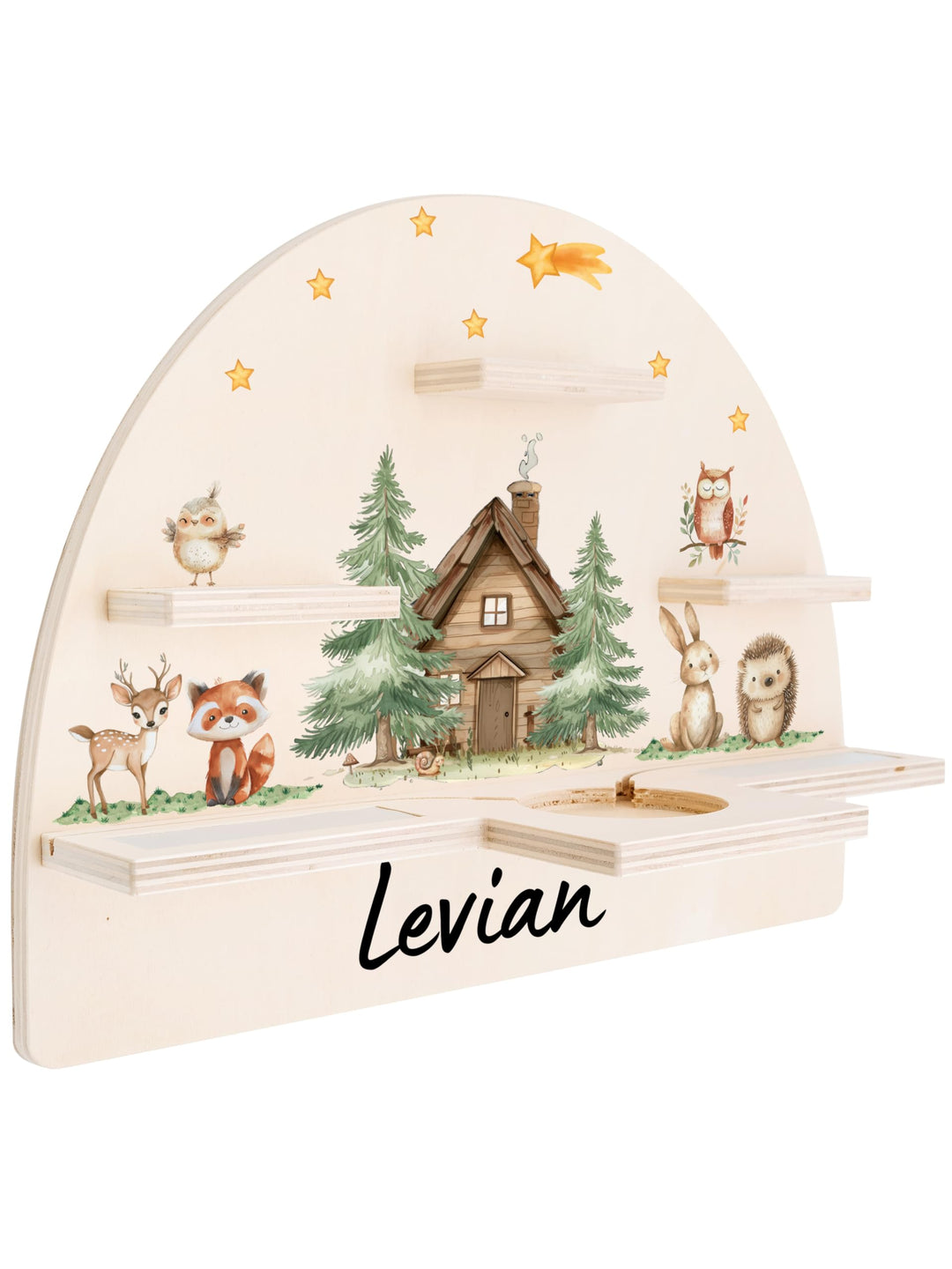 Bärenfreunde personalisiertes Tonie Regal für Kinderzimmer - Magnetisches Toniebox Regal für Toniebo