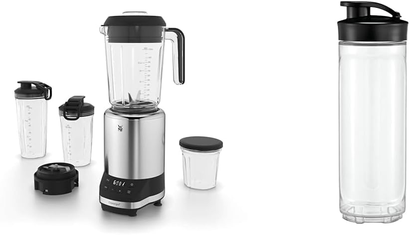 WMF Kult Pro Multifunktionsmixer Hochleistungsmixer, 30.000 U/min & Kult X Mix & Go/Küchenminis Trin