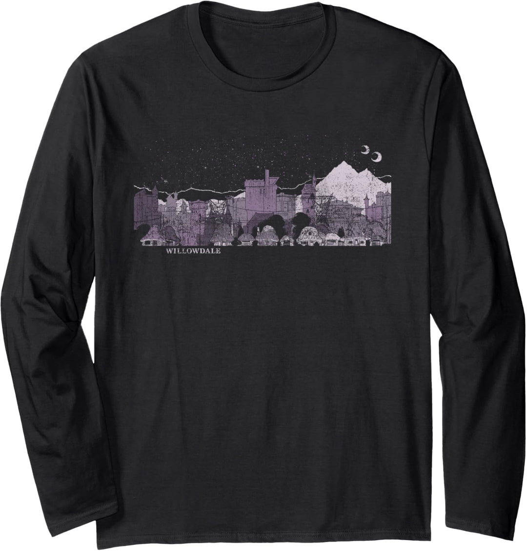 Disney Pixar Onward Willowdale Skyline Langarmshirt