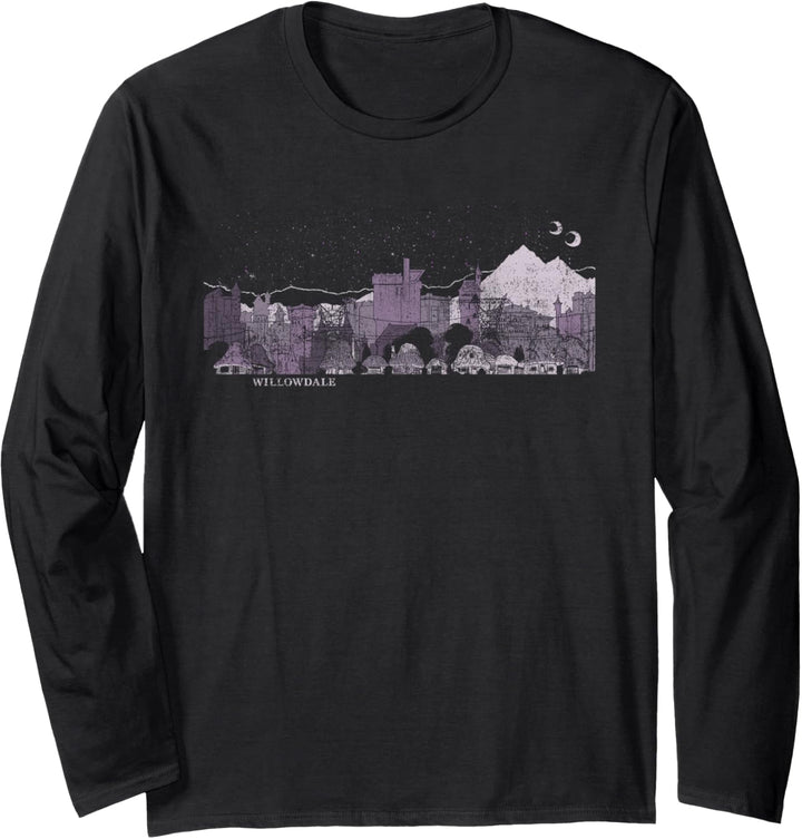 Disney Pixar Onward Willowdale Skyline Langarmshirt