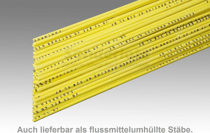 3,00 m Silberlot Lotdraht 0,4 mm Hartlot 55% Silber, AT 650 °C und 100 g Flussmittelpaste
