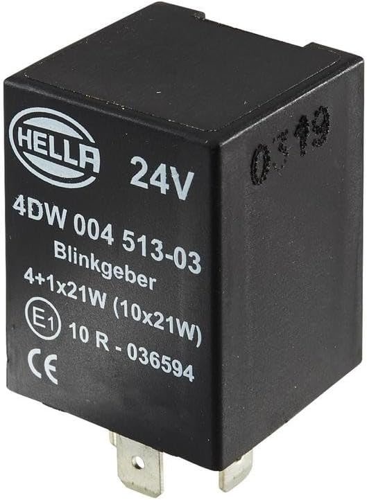 HELLA - Blinkgeber - 24V - 4-polig - gesteckt - elektrisch - 4DW 004 513-031