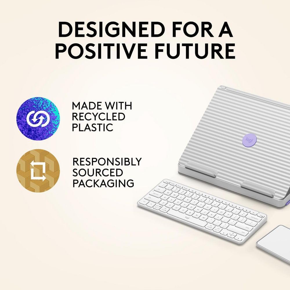 Logitech Casa Pop-Up Desk・Tastatur- und Touchpad-Set (920-011247)