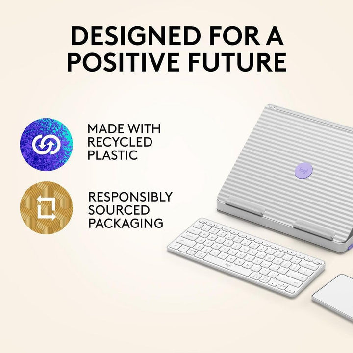 Logitech Casa Pop-Up Desk・Tastatur- und Touchpad-Set (920-011247)