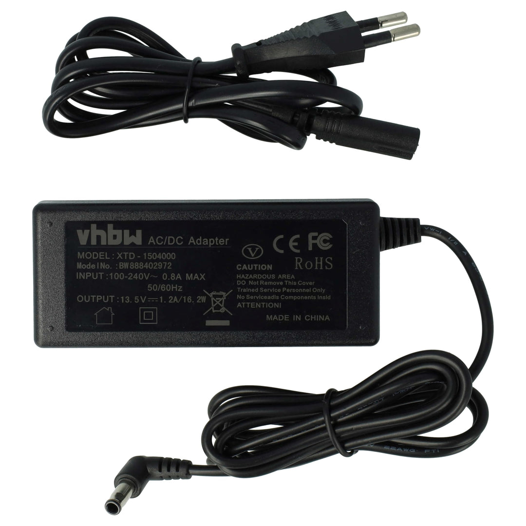 vhbw Netzteil kompatibel mit Epson Perfection V37 | V350, V330, V33, V300, V30, V220, V200, V370, V1