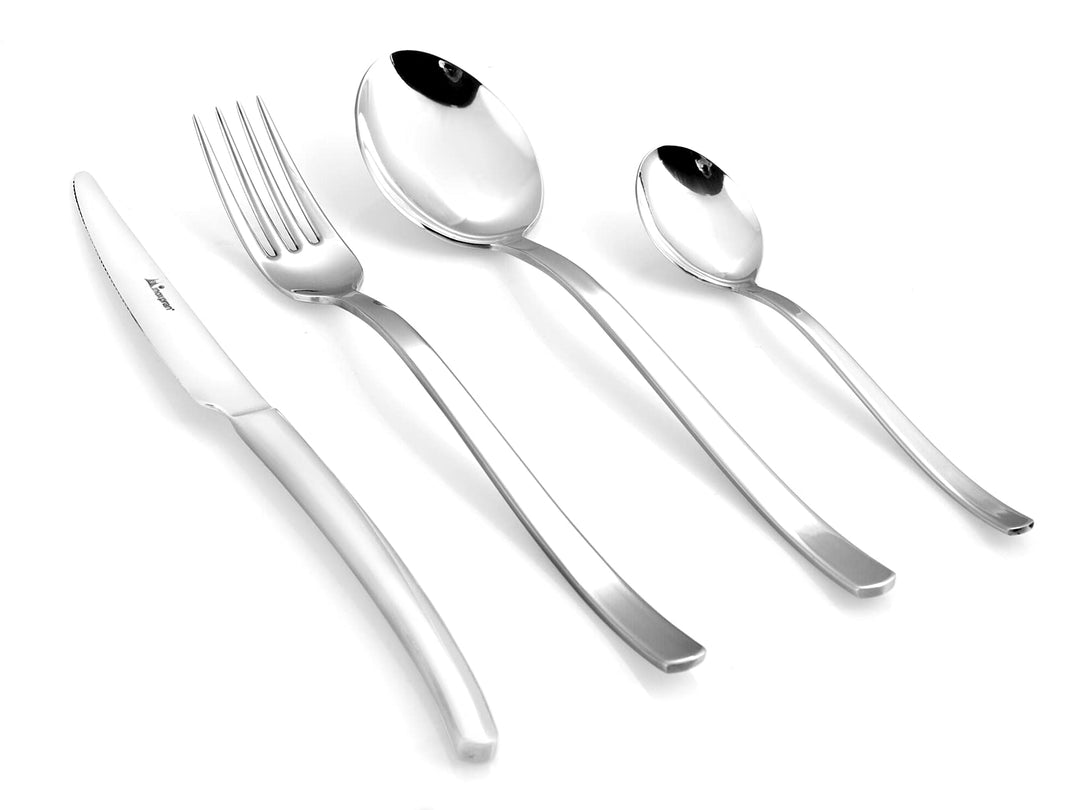 Inoxpran Besteck-Set, Venedig, Edelstahl, 24-teilig