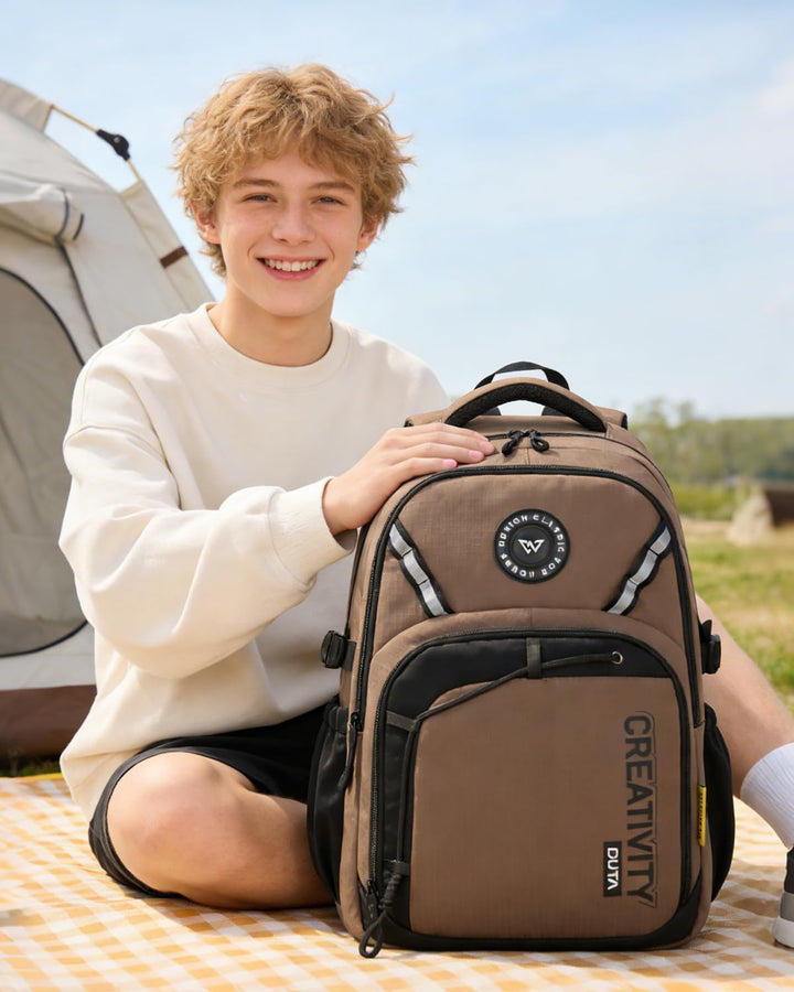 Amythe 2026 Schulrucksack Jungen Teenager, Gross Rucksack Schule Oberstufe Schultasche Junior mit Re