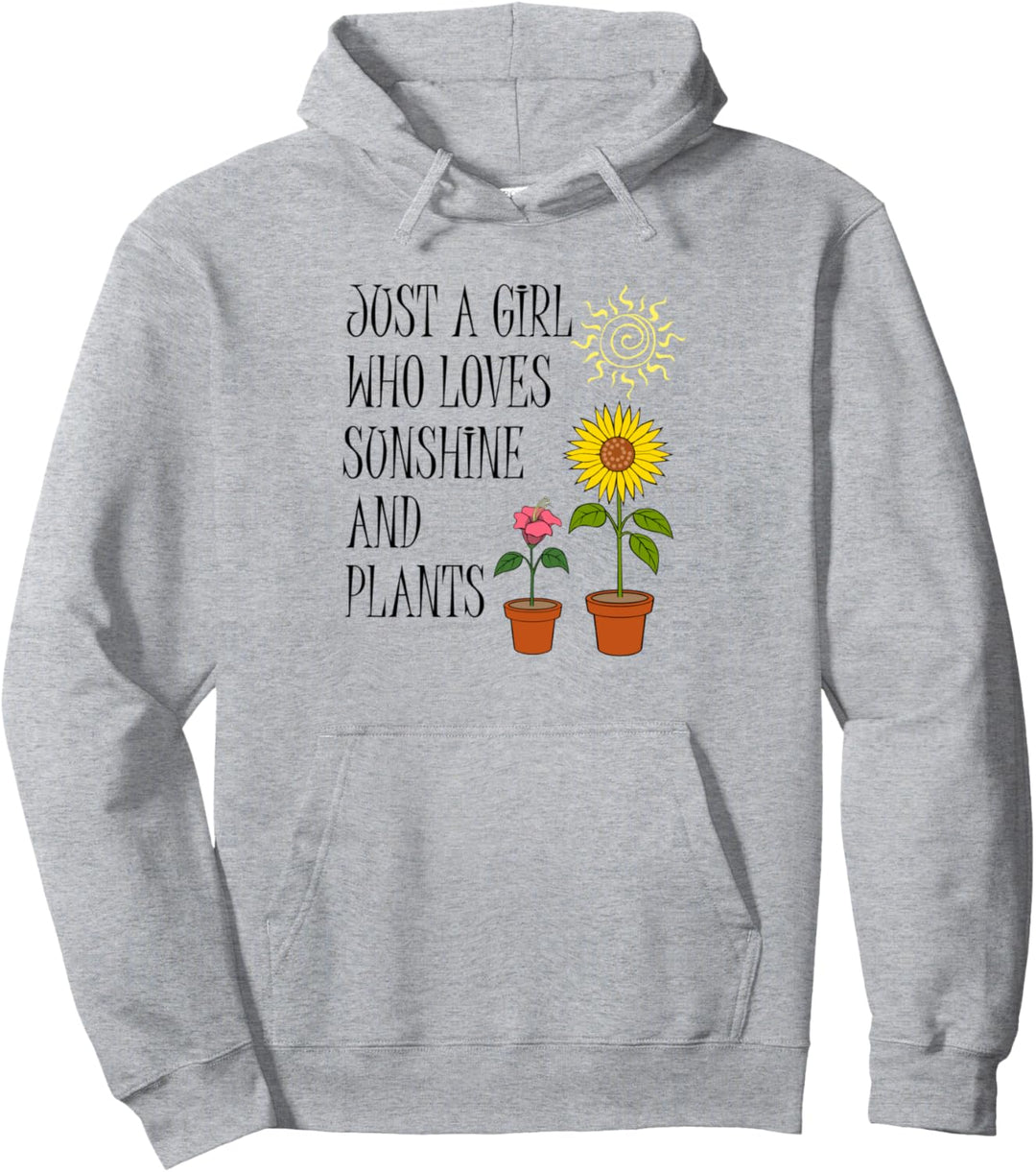Mädchen mag Gartenarbeit Gärtnern Garten Pullover Hoodie