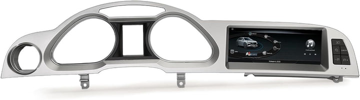 Erisin 8.8 Zoll Qualcomm 8-Kern Android 14 Autoradio für Audi A6 GPS Navigation Kabellos Carplay Blu