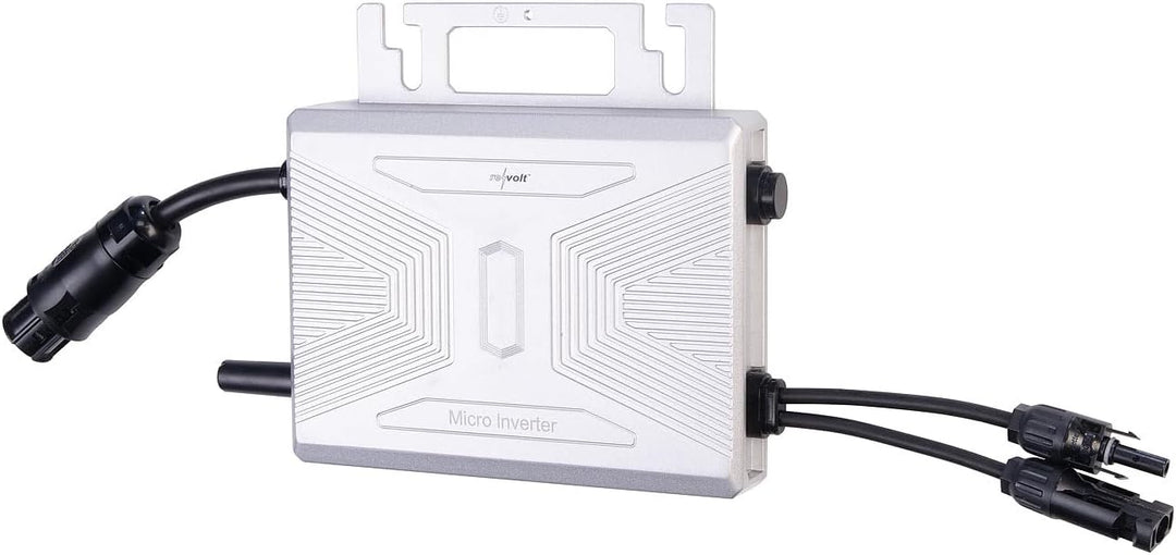 revolt Microinverter: WLAN-Mikroinverter für Solarmodule, 400 W, App, geprüft (VDE-Normen) (Solar-We