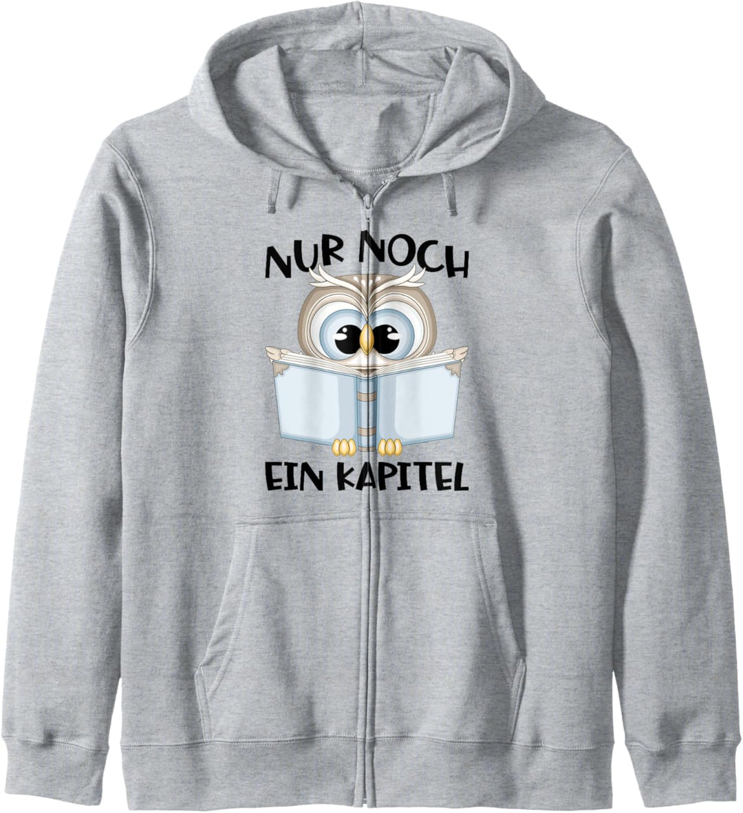 Leseratte Geschenk Spruch Nur Noch Ein Kapitel Bücher Lesen Kapuzenjacke