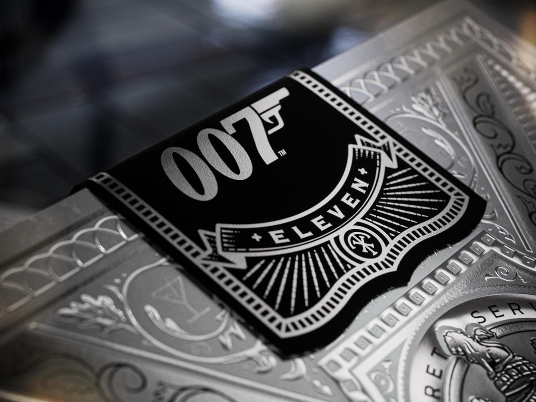 James Bond Playing Cards Silver Edition
