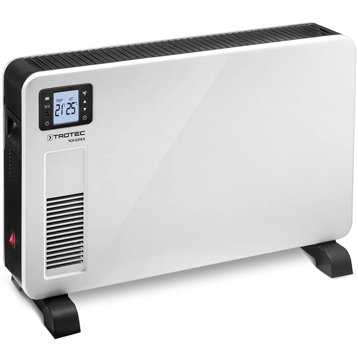 TROTEC Design-Konvektor TCH 2310 E Heizer Heizgerät Dreistufige 2.300 W-Wärme mit Turbogebläse