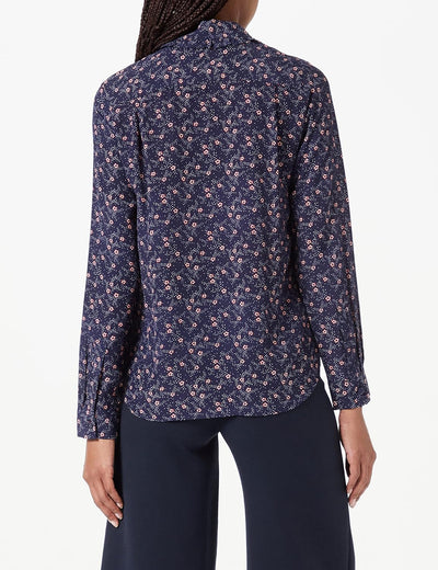 Seidensticker Damen Bluse - Fashion Bluse - Regular Fit - tailliert - Hemd Blusen Kragen - Bügelleic