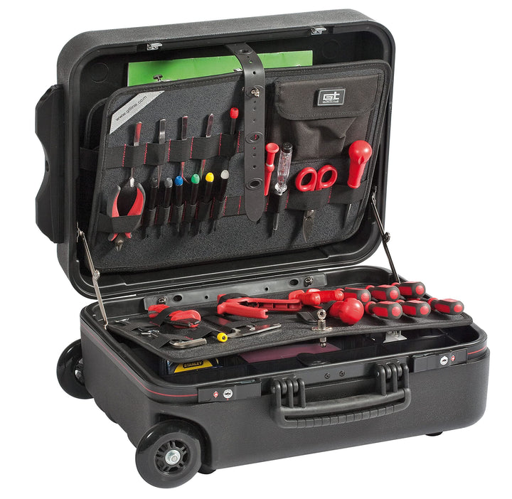 GT-Line Werkzeugkoffer Mega Wheels 190 PEL TSA (Werkzeug-Trolley mit Teleskopgriff, ohne Werkzeug, i