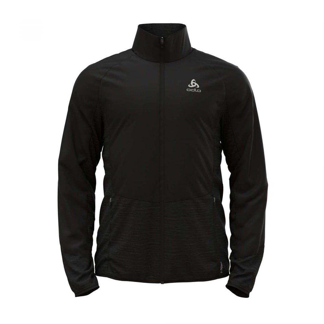 Odlo Herren Run Easy Warm Hybrid_313912 Laufjacke (1er Pack) S Schwarz, S Schwarz