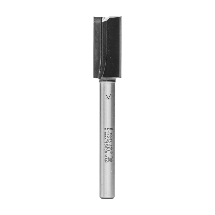 ENT 10981 Nutfräser HW, Schaft (S) 8 mm, Durchmesser (D) 14 mm, NL 30 mm, SL 58 mm, GL 90 mm, mit Ha