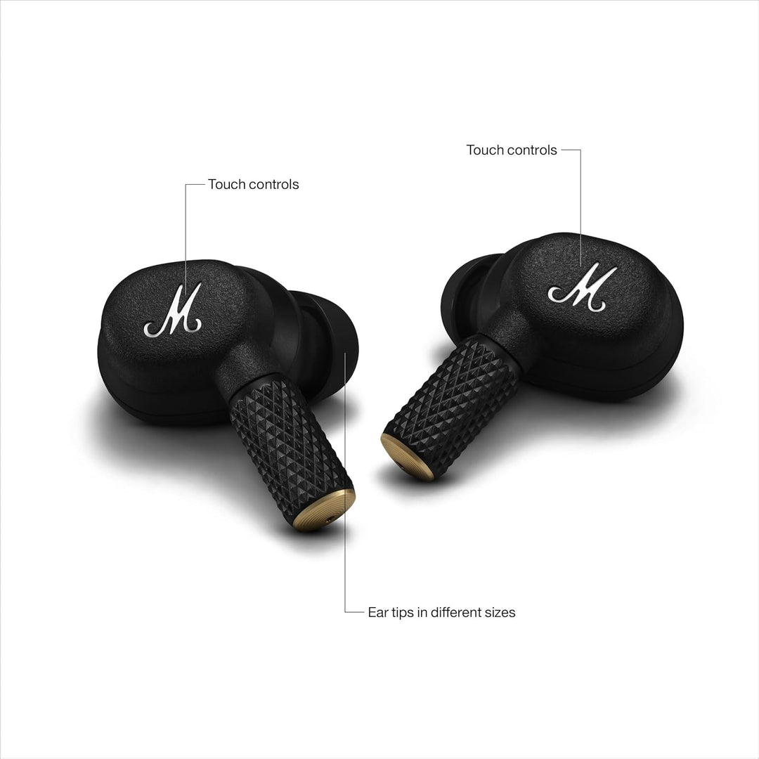 Marshall Motif II ANC – True Wireless Active Noise Cancelling Bluetooth-Kopfhörer, Ohrhörer, 30 Stun