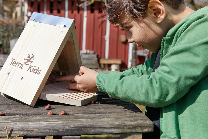 HABA Terra Kids Eichhörnchen Futterhaus-Bausatz