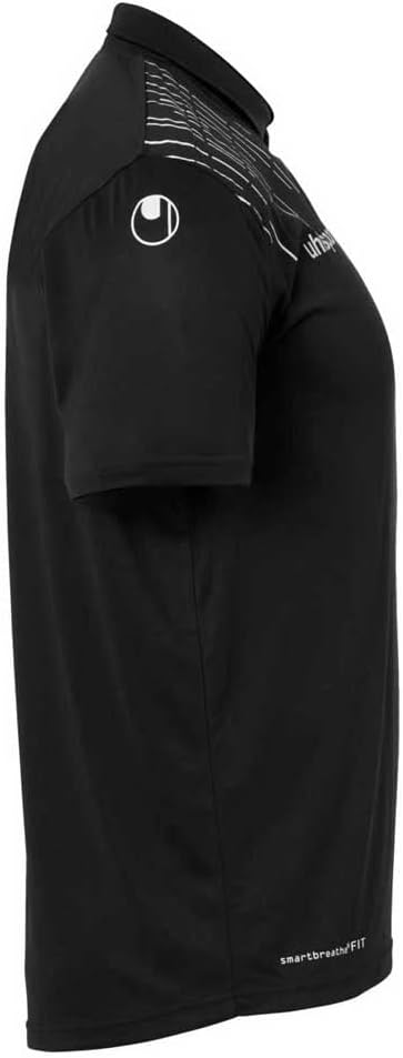 uhlsport Herren Sport-Polo M Schwarz/Weiss, M Schwarz/Weiss