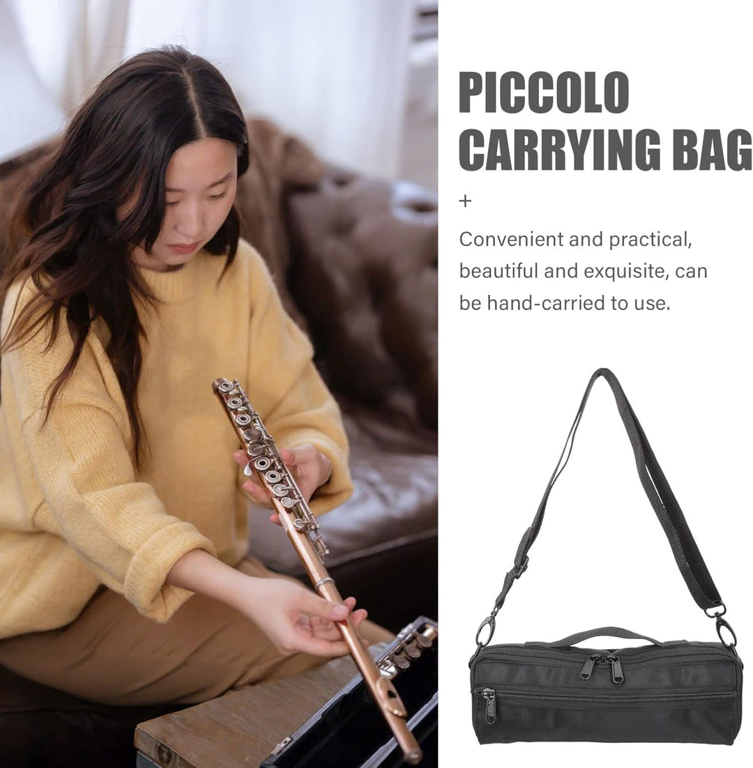 Beavorty Otomaton Piccolo-tasche Piccolo Bag Flötenkoffer Piccolo-etui Mit Schultergurt Tasche Zur A