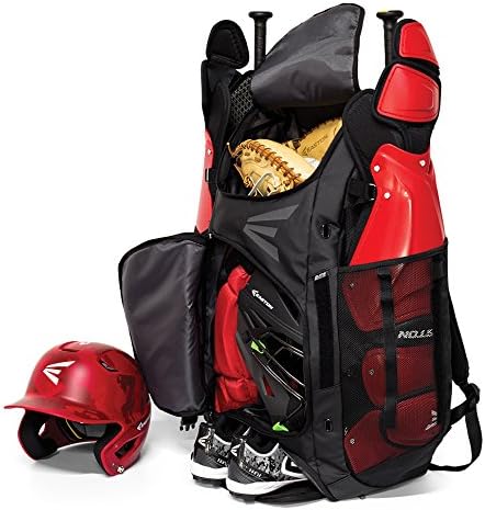 Easton | E610CBP Catcher's Backpack Equipment Bag | Baseball & Softball | Multiple Styles Schwarz, S