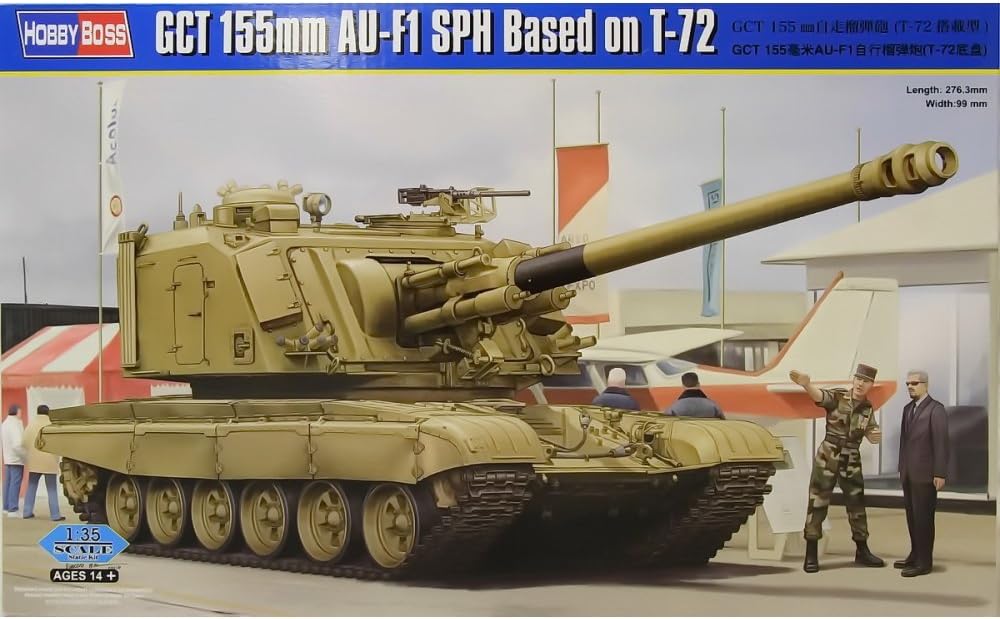 Hobby Boss 83835 Modellbausatz GCT 155mm AU-F1 SPH Based on T-72