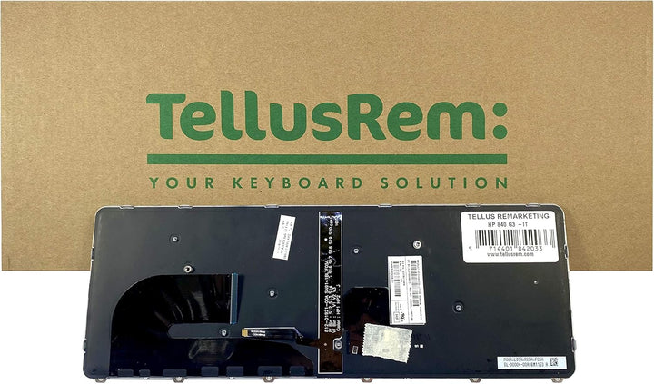ersatztastatur Italienisch Hintergrundbeleuchtung für HP 840 G3, 745 G3, 840 G4, 745 G4 Backlit Ital