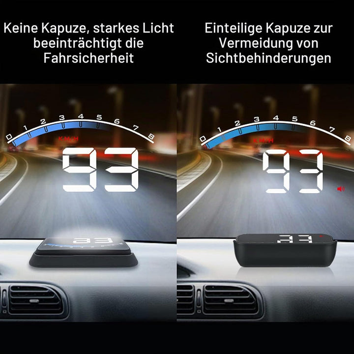Universelles Auto-Head-Up-Display High Definition HUD Windschutzscheibenprojektor Überdrehzahl-Siche