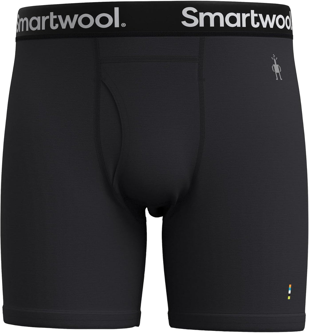 Smartwool Damen Herren Merino Boxershorts S Schwarz, S Schwarz