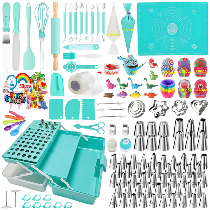 Torten ZubehöR, Spritzbeutel Mit Tüllen, SpritztüLlen Set, Backset, BackzubehöR, BackzubehöR FüR Tor